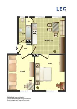 Foto - 2 Zimmer Etagenwohnung zur Miete in Wuppertal