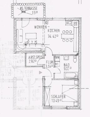 Foto - 2-Zimmer-Wohnung (ELW) mit großer Terrasse im Neubaugebiet