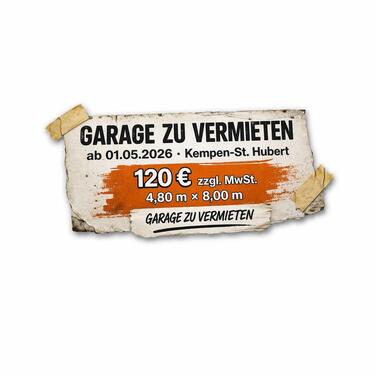 Foto - Garage zu vermieten - 120,00&nbsp;EUR Miete,