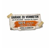 Garage zu vermieten - 120,00&nbsp;EUR Miete, in Kempen (PLZ: 47906)