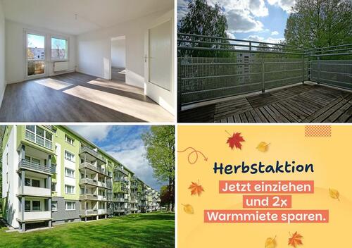 Foto - Einziehen & 2 Warmmieten sparen*: renovierte 2 Zimmerwohnung mit großzügigem Balkon