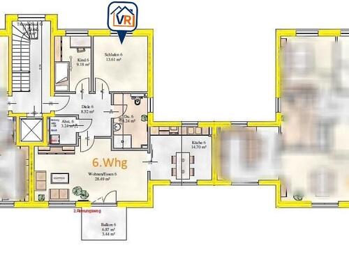 Foto - Etagenwohnung in Heide zur Miete