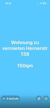 Foto - Massionetten Wohnung Kernsaniert in Bochum zu vermieten 150 qm