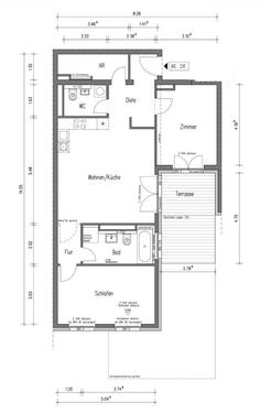 Foto - 3-Zimmer-Wohnung mit Terrasse, Garten und EBK in Altglienicke