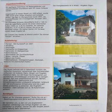 Foto - 5 Zimmer Einfamilienhaus in Halsenbach