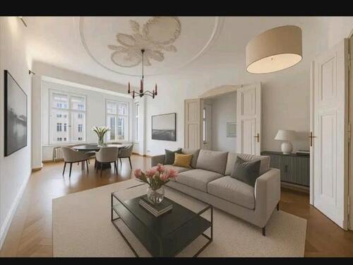 Foto - herrschaftliche 5 Zimmer Altbau Wohnung mit Stuck
