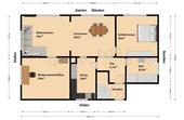Foto - 3 Zimmer Erdgeschoßwohnung zur Miete in Bordesholm