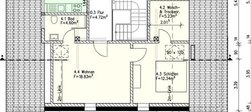 Foto - Etagenwohnung in Westerstede zur Miete