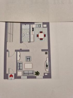 Foto - Erdgeschoss helle 1 Zimmerwohnung Eicken