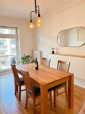 Foto - Hochwertige 3-Zi. Altbauwohnung im Mühlenkamp 15.4.-31.8.