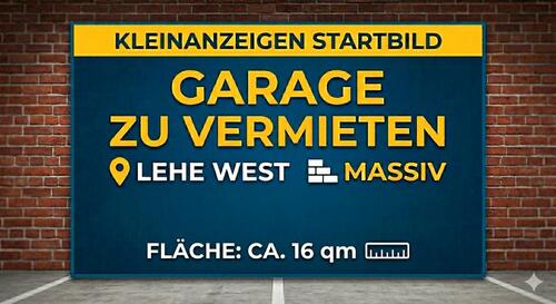 Foto - Garage in Bremerhaven, Stadtteil Lehe West