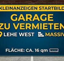 Garage in Bremerhaven, Stadtteil Lehe West