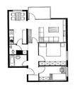 Foto - 3-Zimmer-Wng. Wuppertal-Elberfeld, 70qm, Schwimmbad, Balkon, EBK