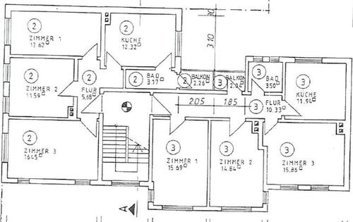 Foto - 3 Zimmer Etagenwohnung zur Miete in Bremerhaven