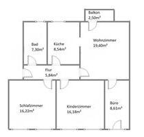 Moderne 4‑Raum‑Wohnung in saniertem Altbau - Magdeburg Buckau