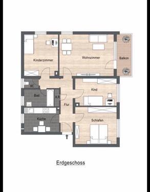 Foto - 4-Zimmer Eigentumswohnung mit Balkon und Pool