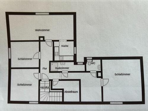 Foto - 4 Zimmer Dachgeschoßwohnung zur Miete in Rhede