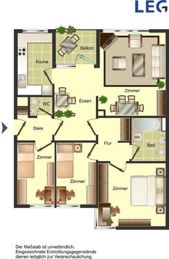 Foto - 2 Zimmer Etagenwohnung zur Miete in Düsseldorf