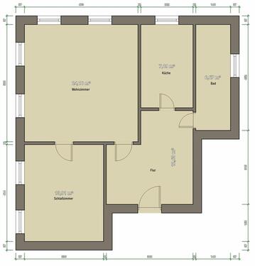 Foto - 2 Zimmer Etagenwohnung zur Miete in Altenberg