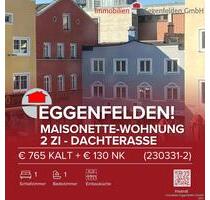 Eggenfelden! Maisonette-Wohnung im Stadtkern mit Terrasse (230331-2)