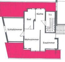 Charmante, voll möblierte DG-WOHNUNG gerne auch Kurzzeitmiete - Erdmannhausen