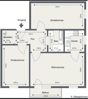 Foto - 3 Zimmer Etagenwohnung zum Kaufen in Würzburg