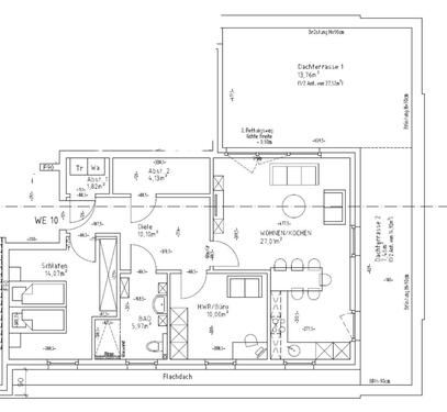 Foto - Wohnung (Penthouse) - 990,00 EUR Kaltmiete,