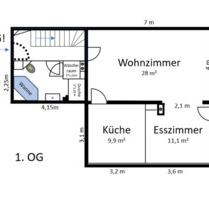 Wohnung in MG Ohler(feld) - 1.050,00&nbsp;EUR Kaltmiete, ca.&nbsp; 100,00&nbsp;m&sup2; in Mönchengladbach (PLZ: 41069) West