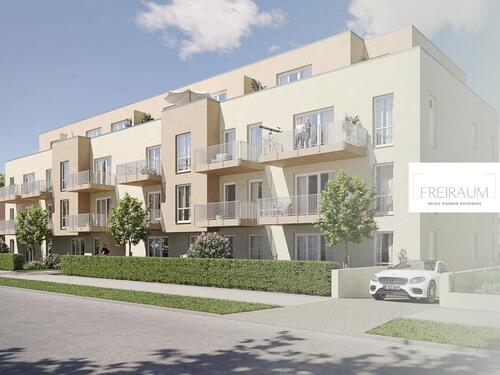 Foto - Hochwertige 2-Zimmer-Wohnung mit TERRASSE und EBK im Weißenseer Neubauquartier FREIRAUM