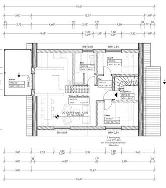 Foto - Etagenwohnung in Herford zur Miete