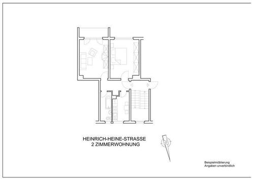 Foto - Etagenwohnung in Naumburg (Saale) zur Miete