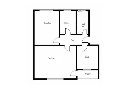 Foto - 3 Zimmer Etagenwohnung zur Miete in Hannover