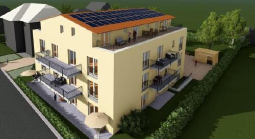 Foto - Erstbezug Moderne 2-Zimmer-Neubauwohnung KfW 40 QNG in Dombühl