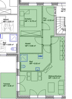 Foto - ANFRAGESTOPP! Moderne Erdgeschosswohnung mit Terrasse in Oldenburg-Osternburg