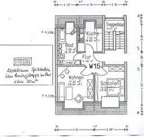 2 Raum- DG Wohnung mit EBK in Syrau - Rosenbach