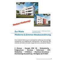 Moderne 2-Zimmer-Neubauwohnung in Aalen-Ebnat