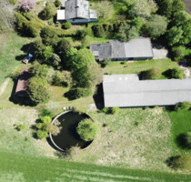 Resthof, Bauernhof, Einfamilienhaus und Hallen auf 8250 m2 Grund - Timmaspe