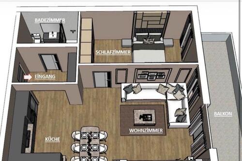 Foto - 2 Zimmer Etagenwohnung in Leverkusen