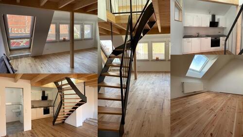 Foto - Moderne 1,5-Zimmer-Dachgeschosswohnung mit Galerie – Neubau in Ki