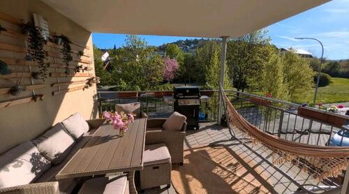 Foto - Moderne 4-Zimmer-Wohnung mit Terrasse und Garten in Herschfeld