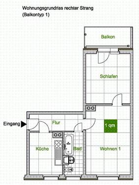Foto - 2 Zimmer Etagenwohnung zur Miete in Dresden