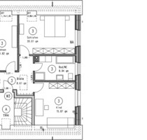 Dachgeschosswohnung mit Stellplatz, Spitzboden und Kellerraum - Rhede