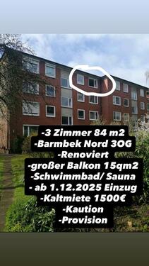 Foto - 3 Zimmer 84 qm2 Einzug 1.12.2025