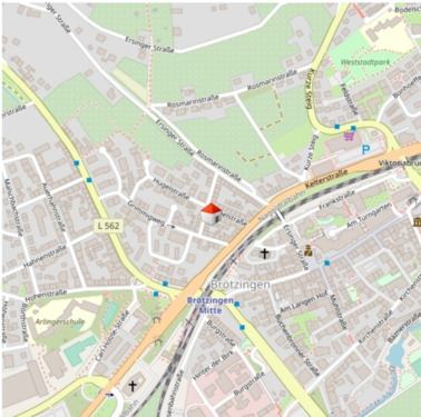 Foto - 2 Zimmer Etagenwohnung zur Miete in Pforzheim