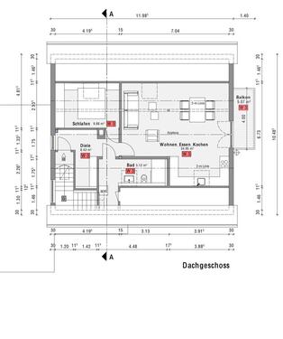 Foto - Wohnung OG renoviert - 1.200,00&nbsp;EUR Kaltmiete, ca.&nbsp; 60,00&nbsp;m&sup2;