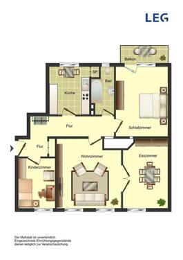 Foto - 4 Zimmer Etagenwohnung zur Miete in Wuppertal