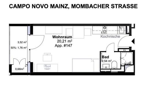 Foto - Etagenwohnung in Mainz zur Miete