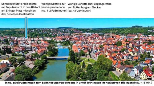 Foto - 2 Zimmer Maisonettenwohnung zum Kaufen in Rottenburg am Neckar