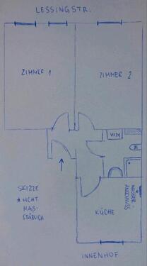 Foto - Nachmiete: 2-Raum Altbauwohnung im Paulusviertel