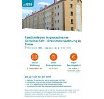 3-Raum Wohnung in Finow - 750,00&nbsp;EUR Kaltmiete, ca.&nbsp; 61,00&nbsp;m&sup2; in Eberswalde (PLZ: 16227) Brandenburgisches Viertel